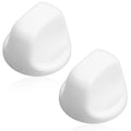 White Range Hood Knob 2Pcs Y291
