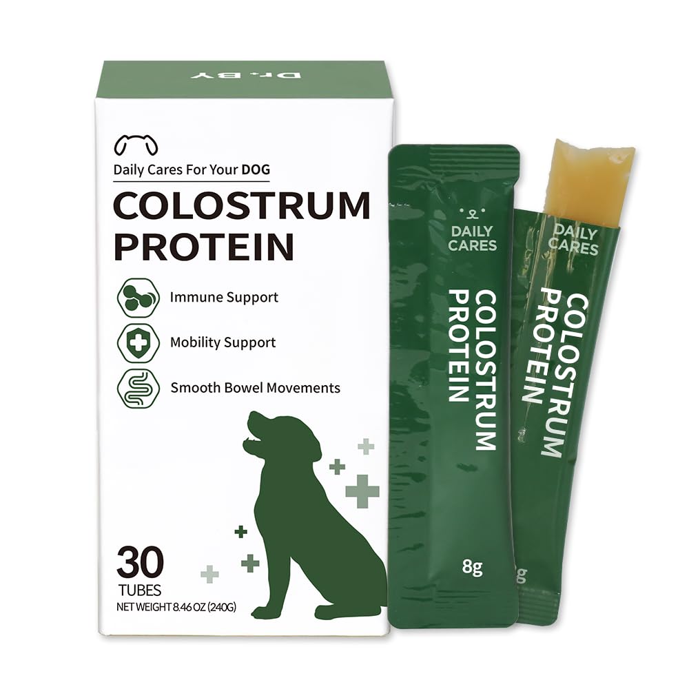 Colostrum Whey Protein Dog Supplement 30 Tubes M438