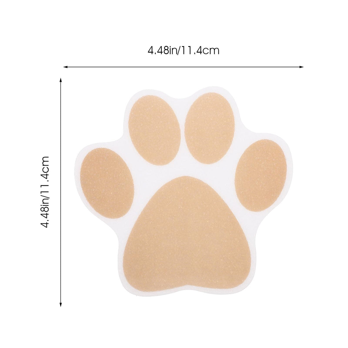 PEVA Anti Slip Bathtub Stickers with Dog Paw Patterns Y999741