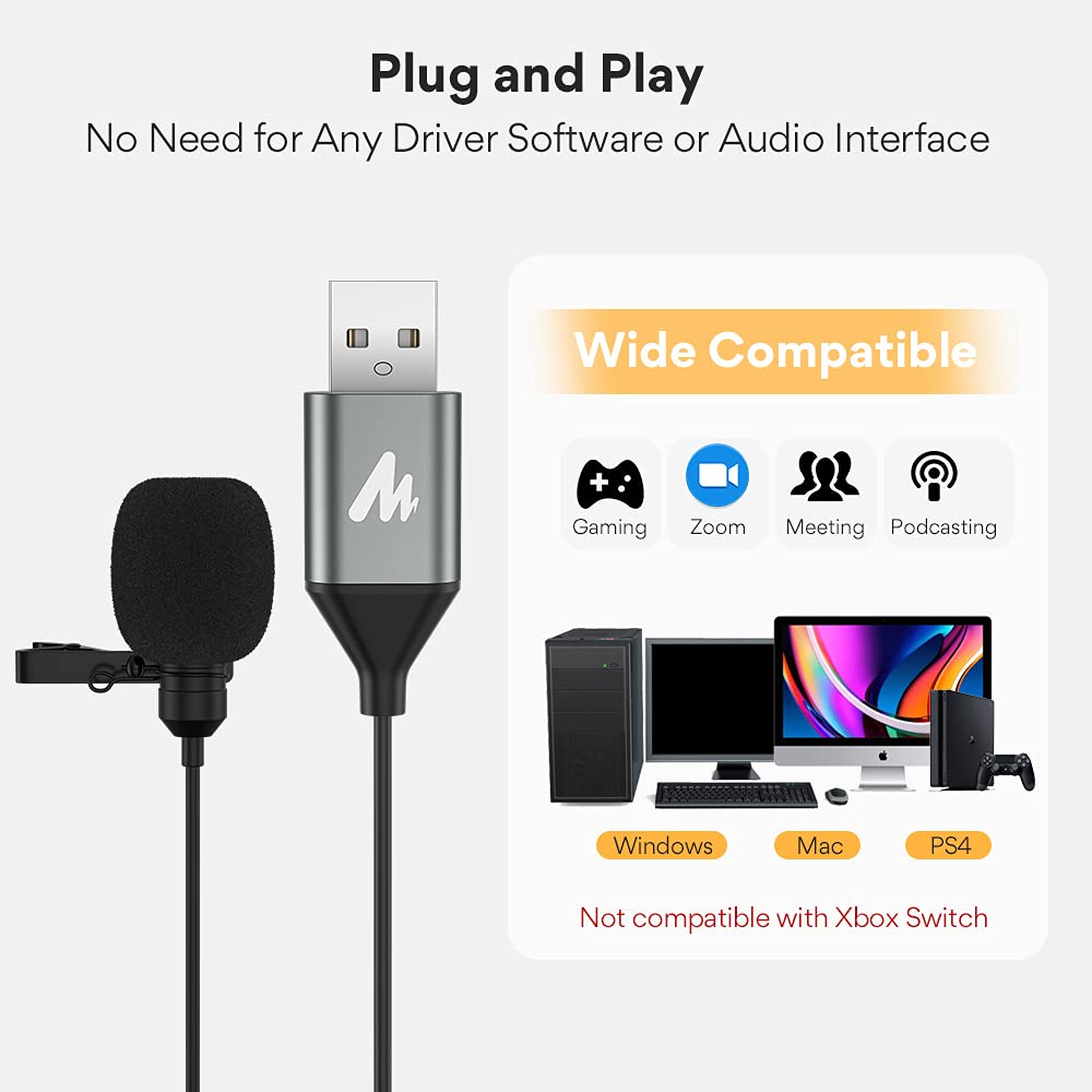 USB Lavalier Microphone Q631