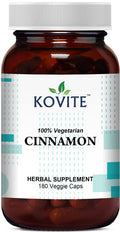 Organic Cinnamon 1000 mg 180 Vegetable Capsules K204208