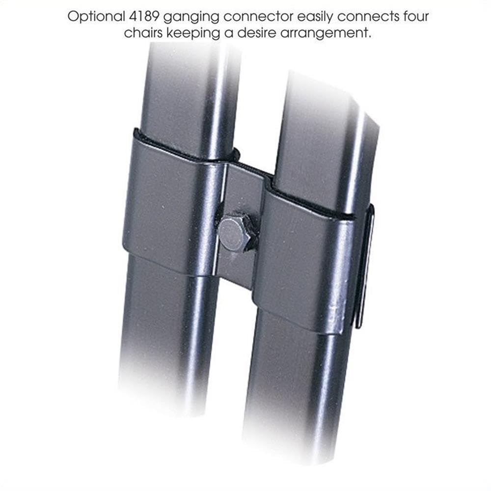 Charcoal Stack Chairs Pack of 4 T994249