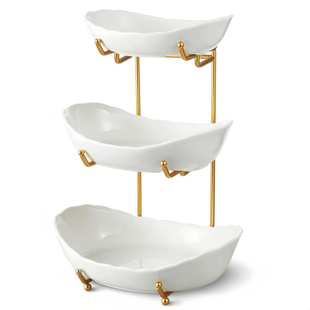 3 Tier Ceramic Fruit Basket B634267