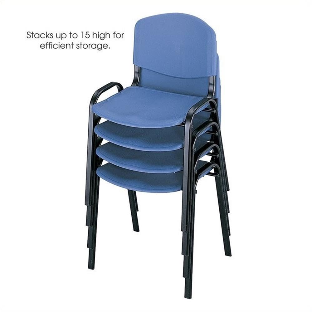 Charcoal Stack Chairs Pack of 4 T994249