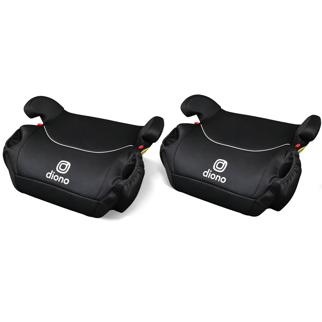 Black Backless Booster Car Seats, Pack of 2 E54284