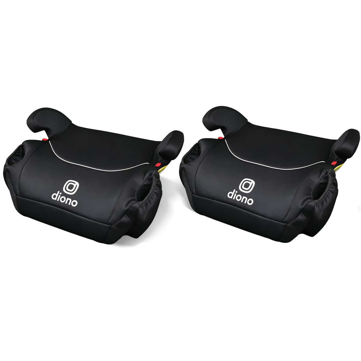 Black Backless Booster Car Seats, Pack of 2 E54284