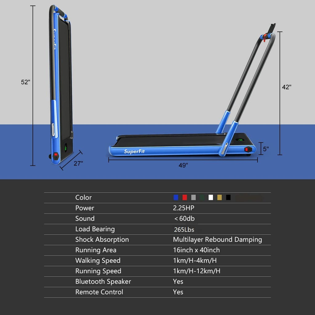 2 in 1 Folding Treadmill R65294