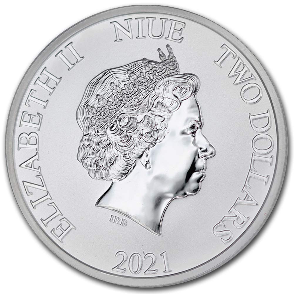 1 oz Silver Star Wars Millennium Falcon $2 K462