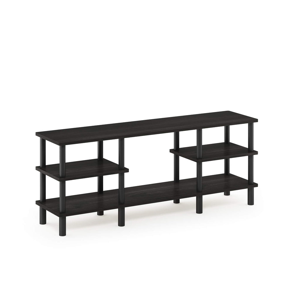 Espresso 3-Tier Open Shelf TV Stand U60758