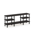 Espresso 3-Tier Open Shelf TV Stand U60758
