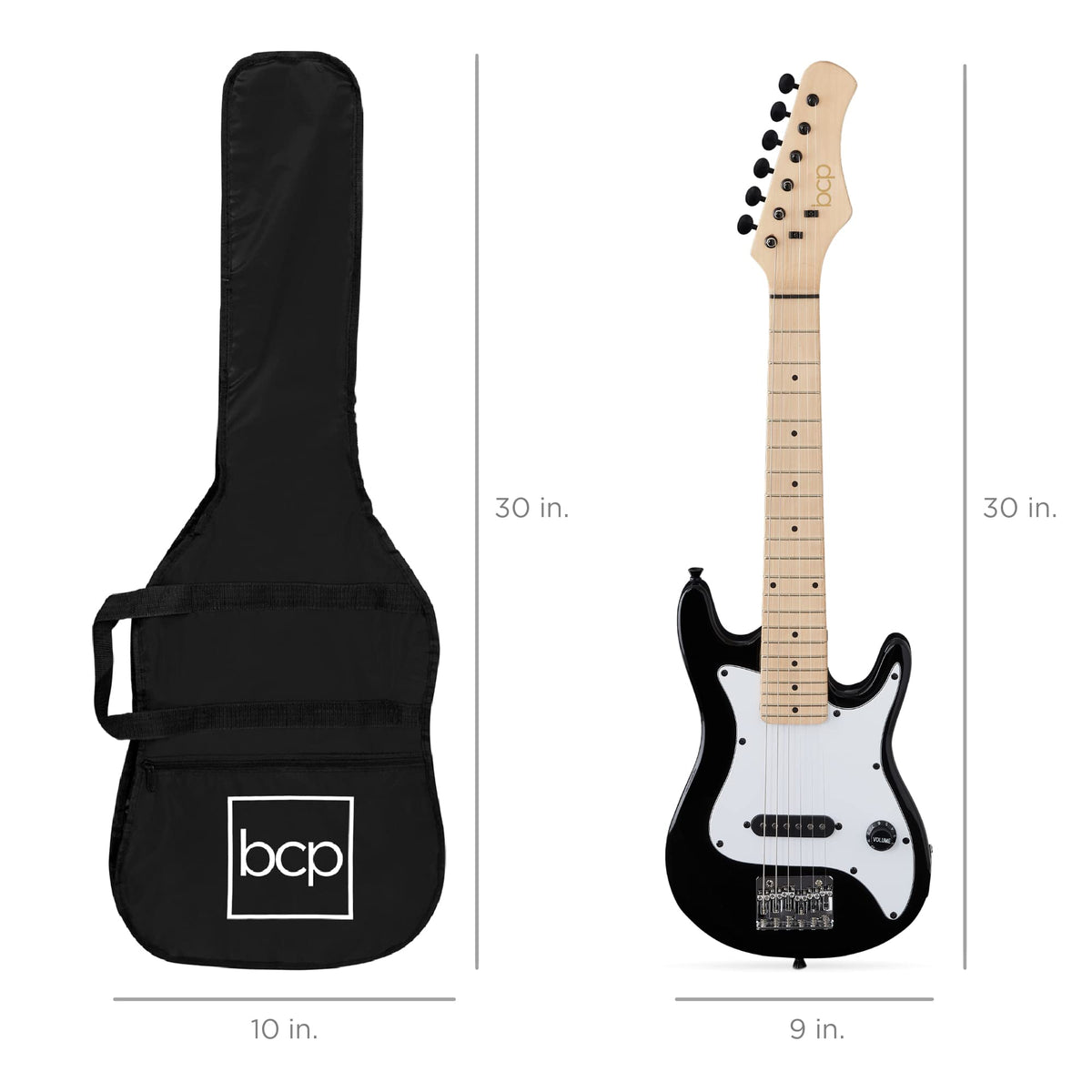 30in Kids Electric Guitar Starter Kit with Amplifier J17826