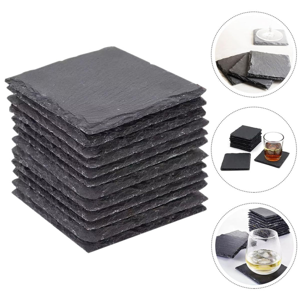 Natural Stone Coasters Set B25680