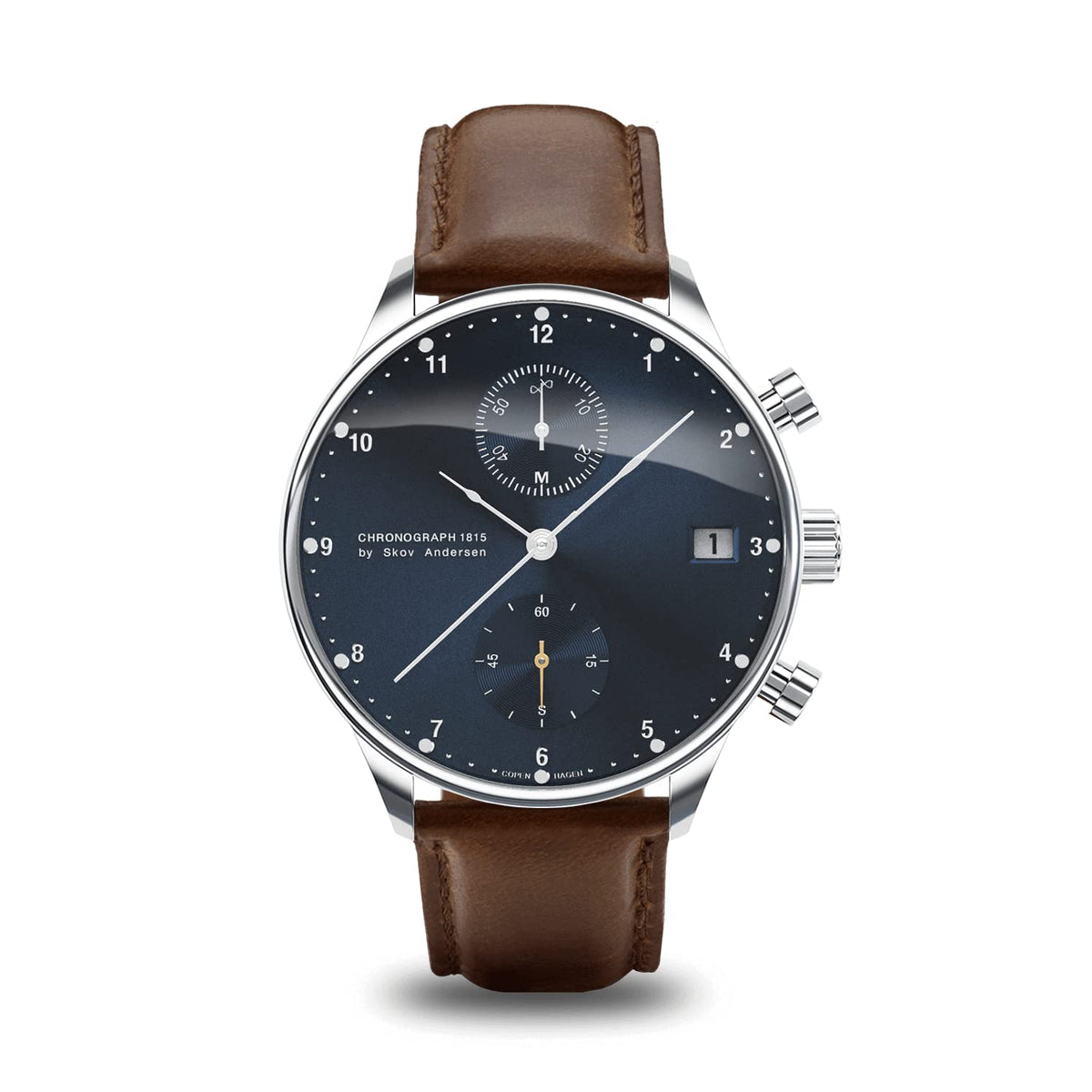 Mens Stainless Steel Analog Waterproof Watch M5791