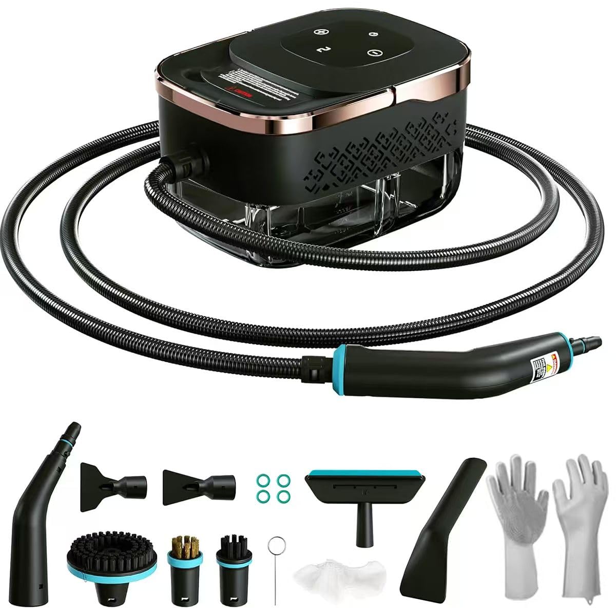 Steam Cleaner with Replacement Heads V1474