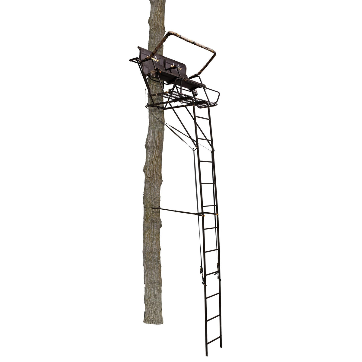 Hunting Deer Ladder Stand 20 ft with Blind Kit G344