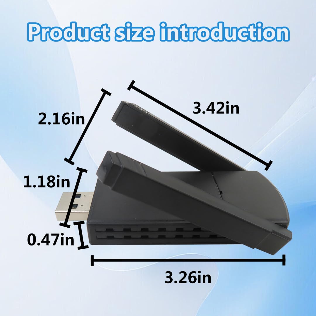 AC1300Mbps USB 3.0 Dual Band Wireless WiFi Adapter B963