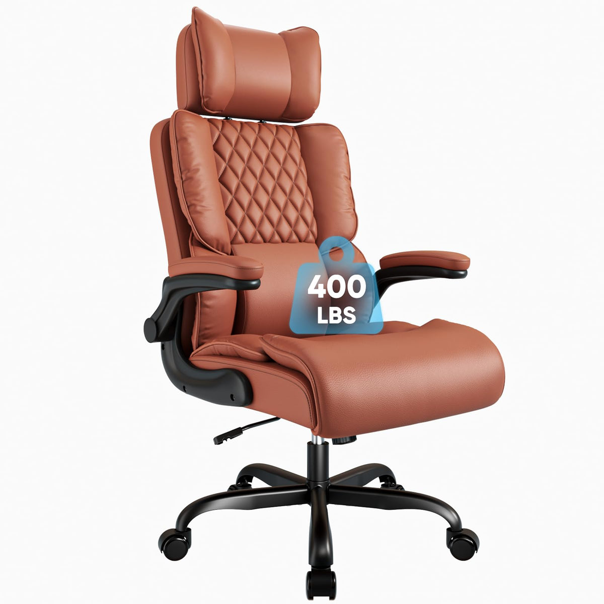 Big and Tall Office Chair with Adjustable Headrest W781703