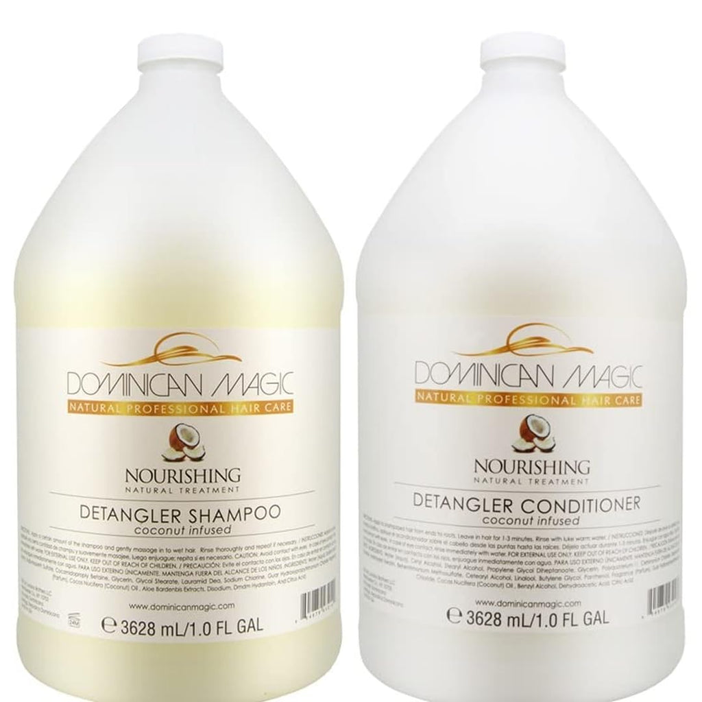 Coconut Oil Aloe Vera Shampoo and Conditioner 1 Gal x 2 H771
