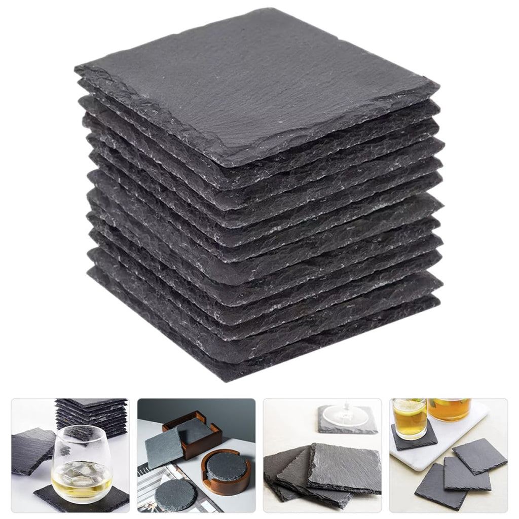 Natural Stone Coasters Set B25680