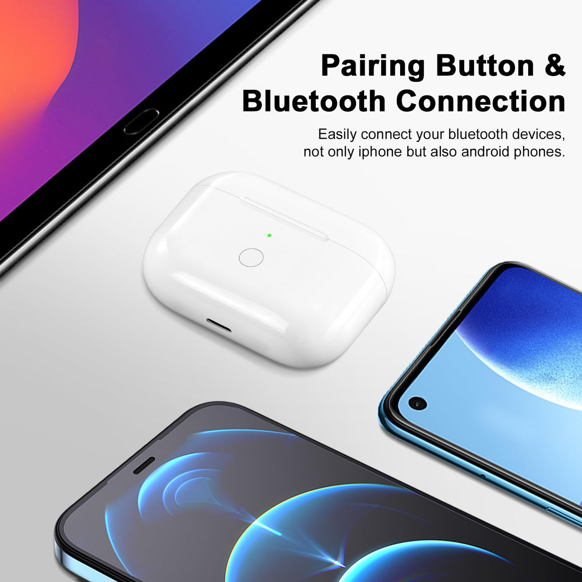 Wireless Charging Case with USB-C Charging K579