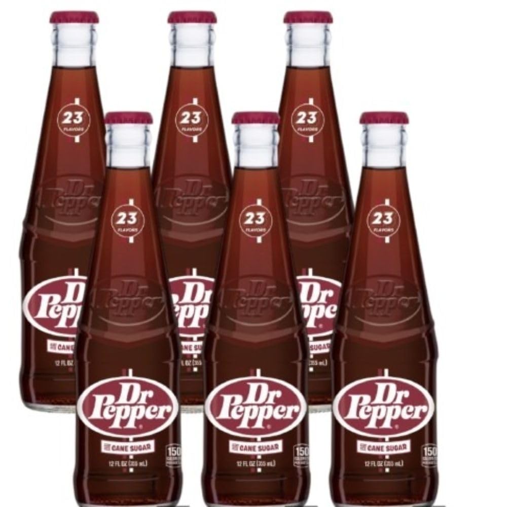 Real Sugar Soda 12 Oz Glass Bottle Pack of 6 L95474