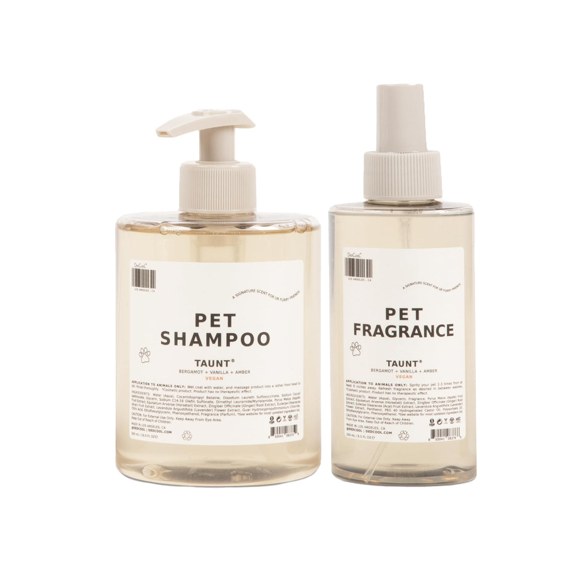 Pet Shampoo & Fragrance Bundle Dog Grooming Set V599