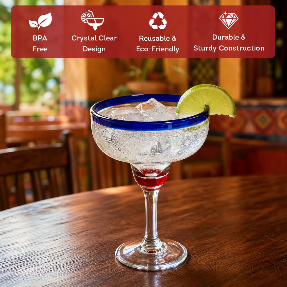 14 oz Shatterproof Plastic Stemware Set of 4 N999