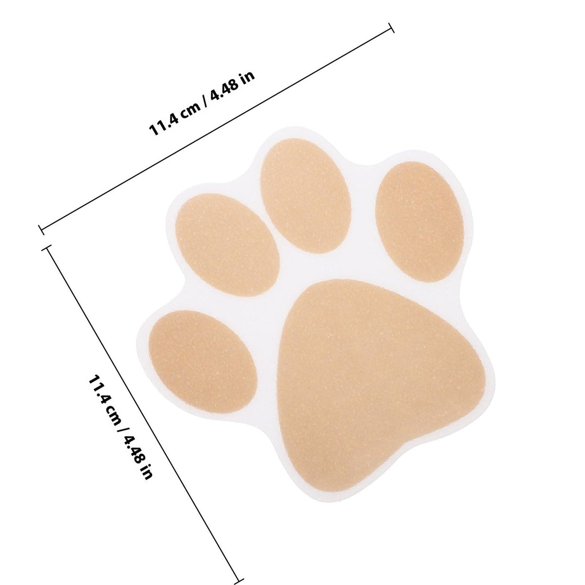 PEVA Anti Slip Bathtub Stickers with Dog Paw Patterns Y999741