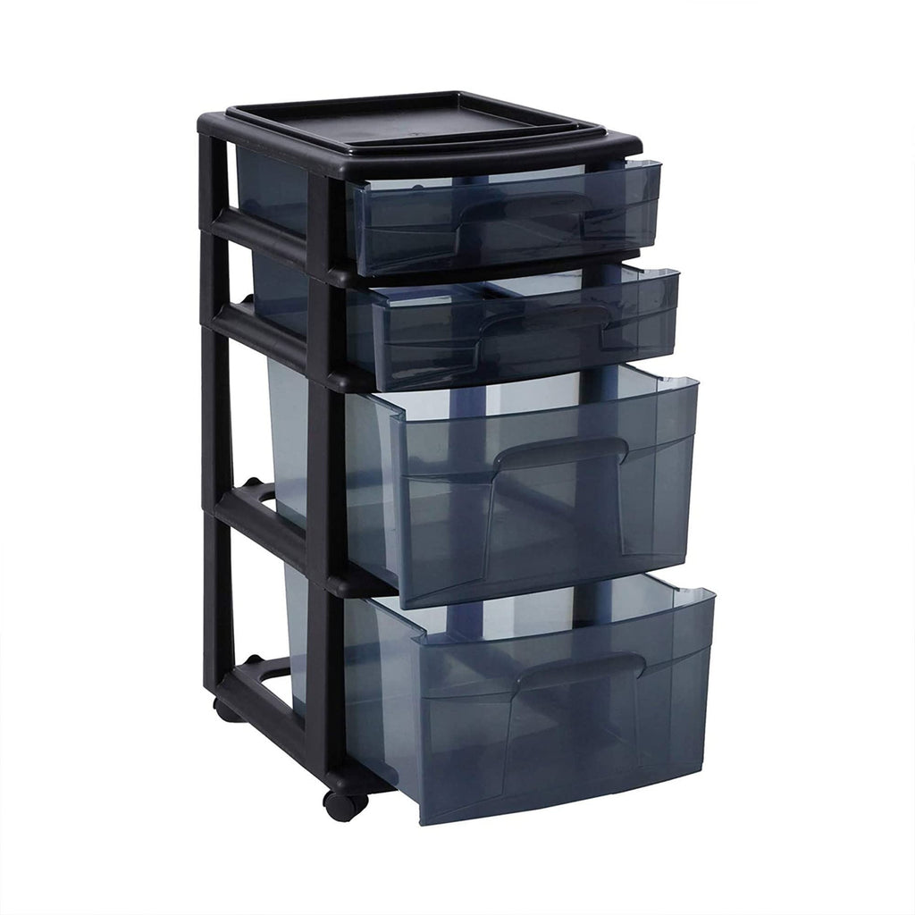 4-Tier Storage Cart with Removable Wheels T150821