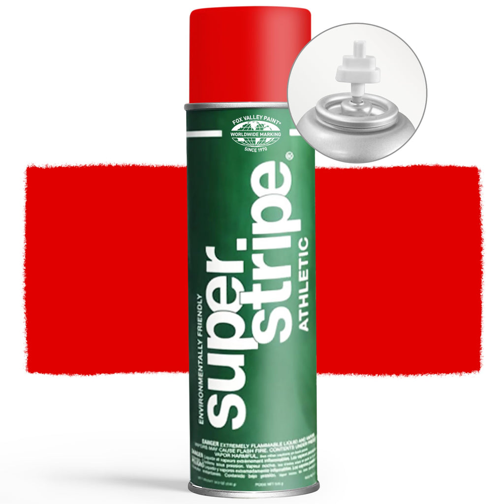 Red Field Striping Paint 18 oz Pack of 12 F521745