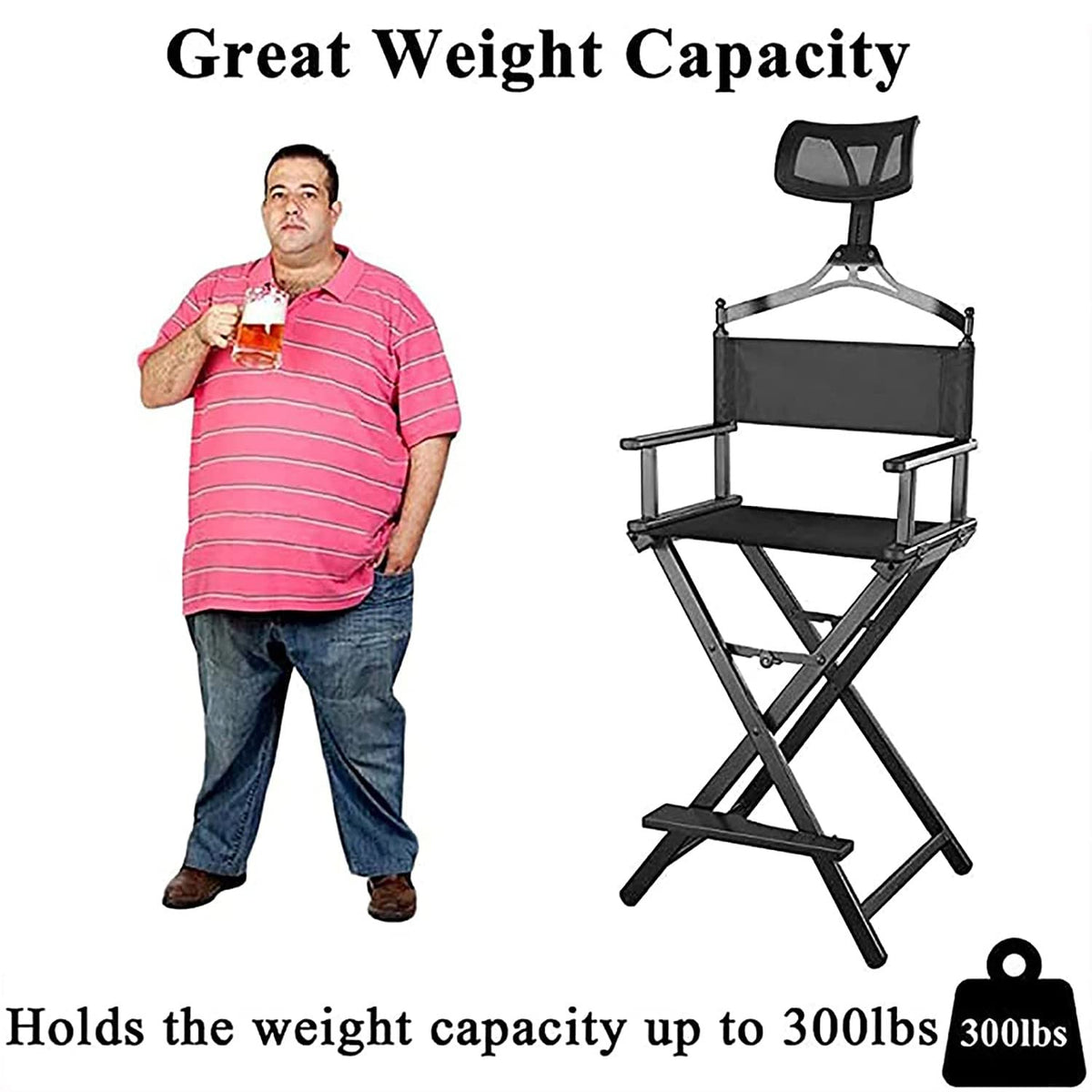 Folding Aluminum Director's Chair O297702