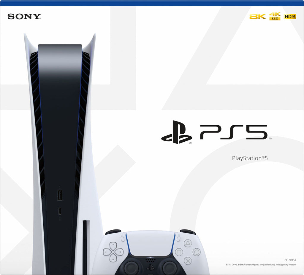 Disc Version Console - 4K-TV Gaming, 16GB GDDR6 RAM, 8K Output, WiFi 6, 825GB SSD J508281