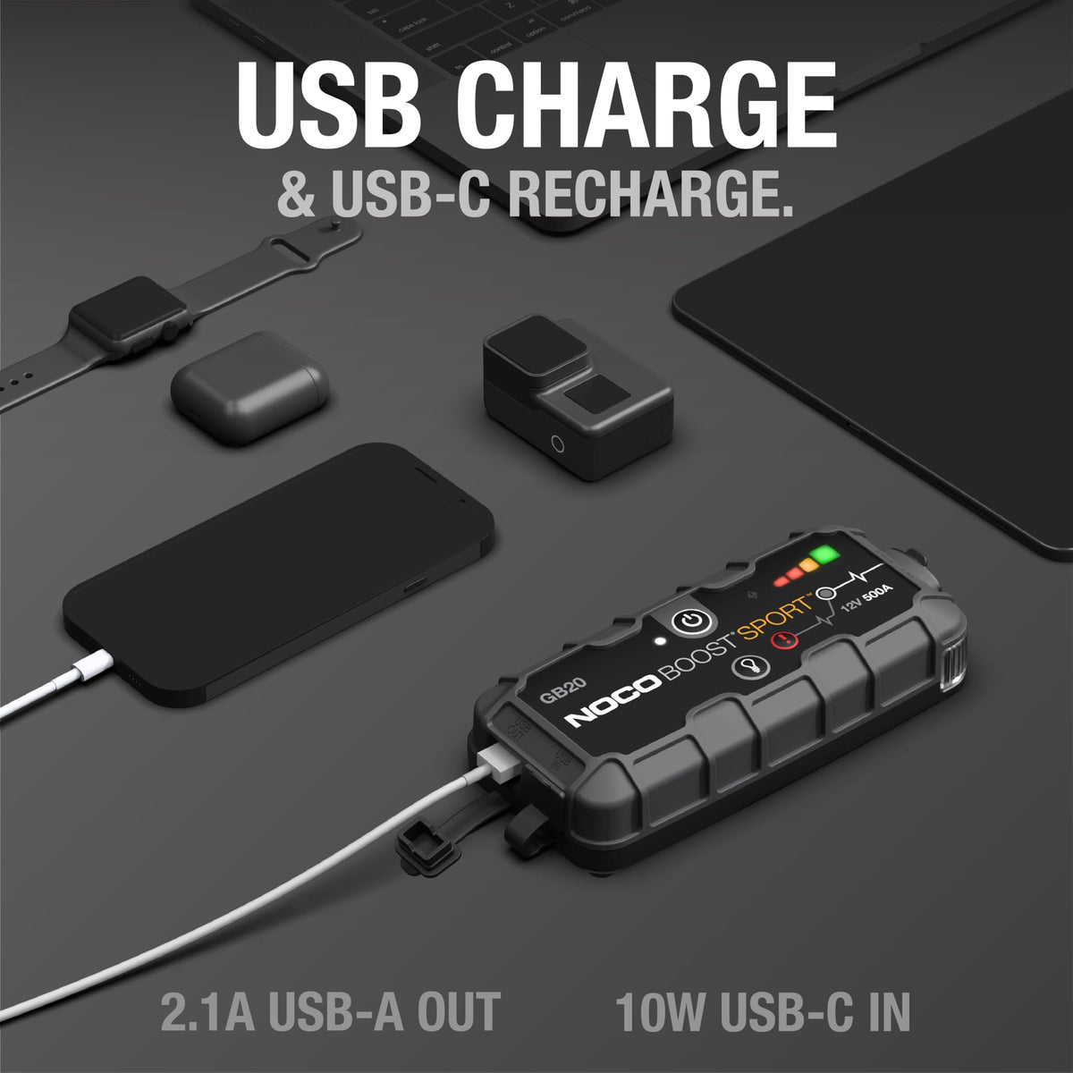 500A 12V Lithium Battery Jump Starter Z51588