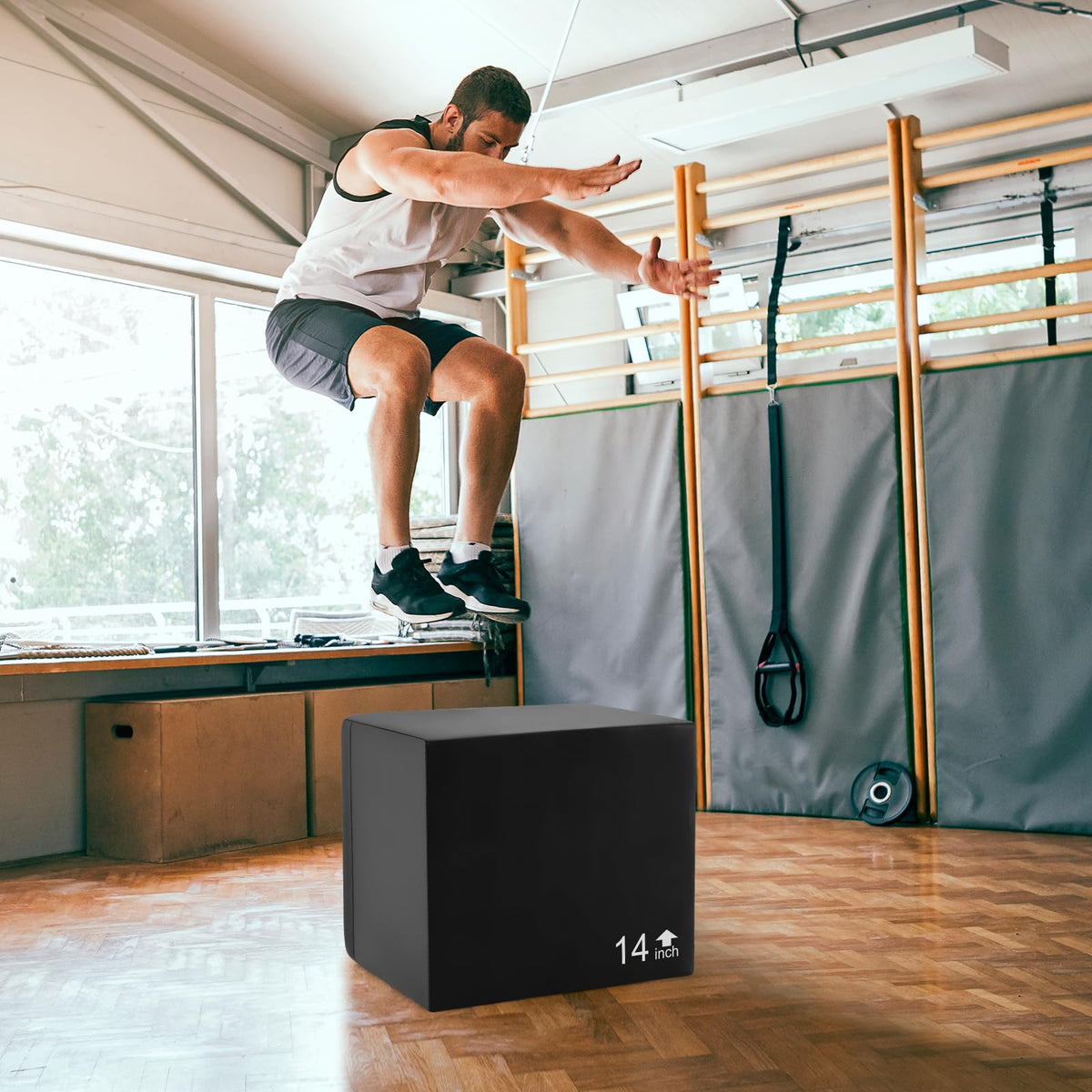 3 in 1 Foam Plyometric Jump Box L6692