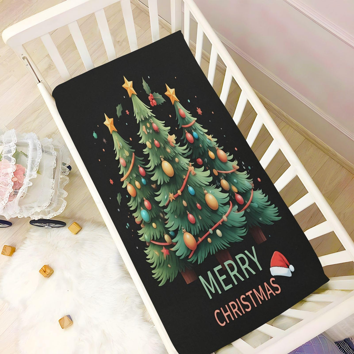 Soft Breathable Stretchy Microfiber Crib Sheets Q5963