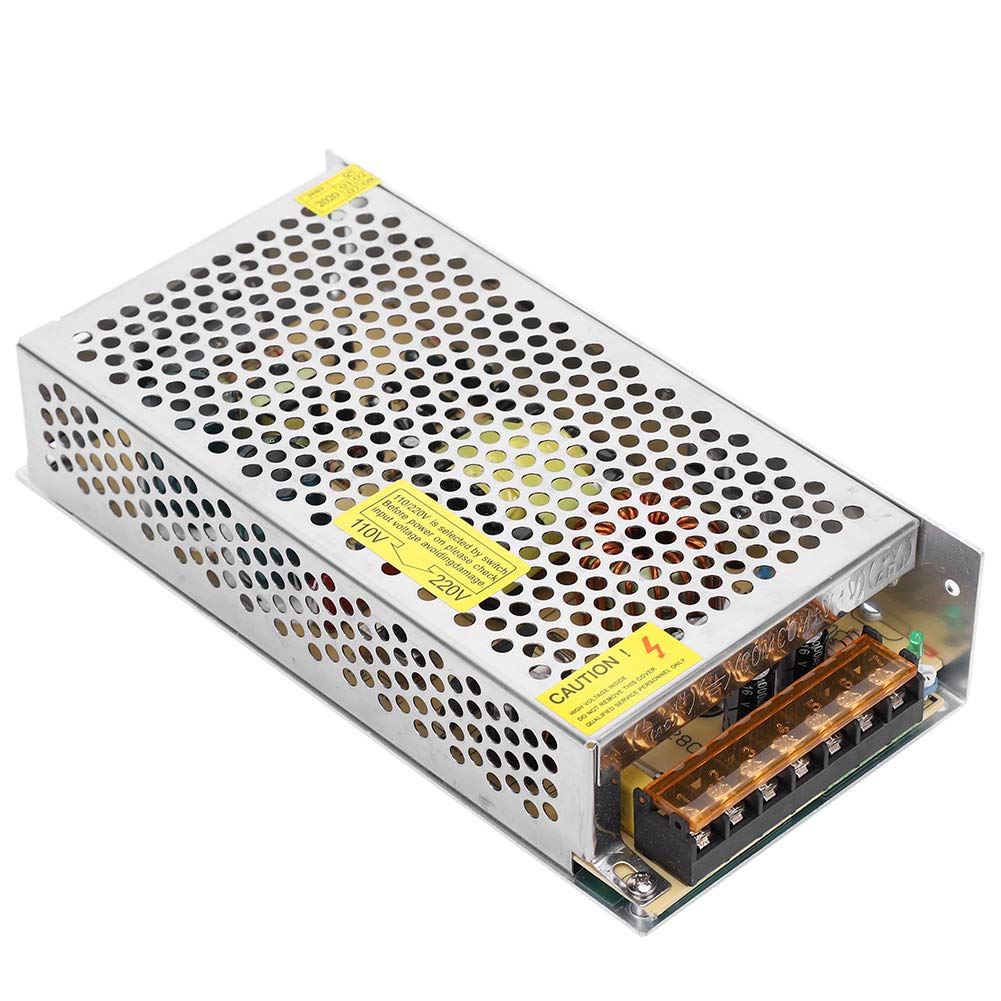 DC12V Switch Power Supply Driver Adapter Aluminum Alloy Transformer I60448