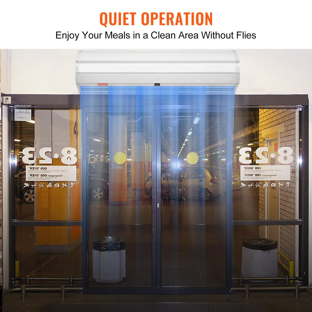 36" Wall Mounted Air Curtain 2 Speeds 900CFM C405952