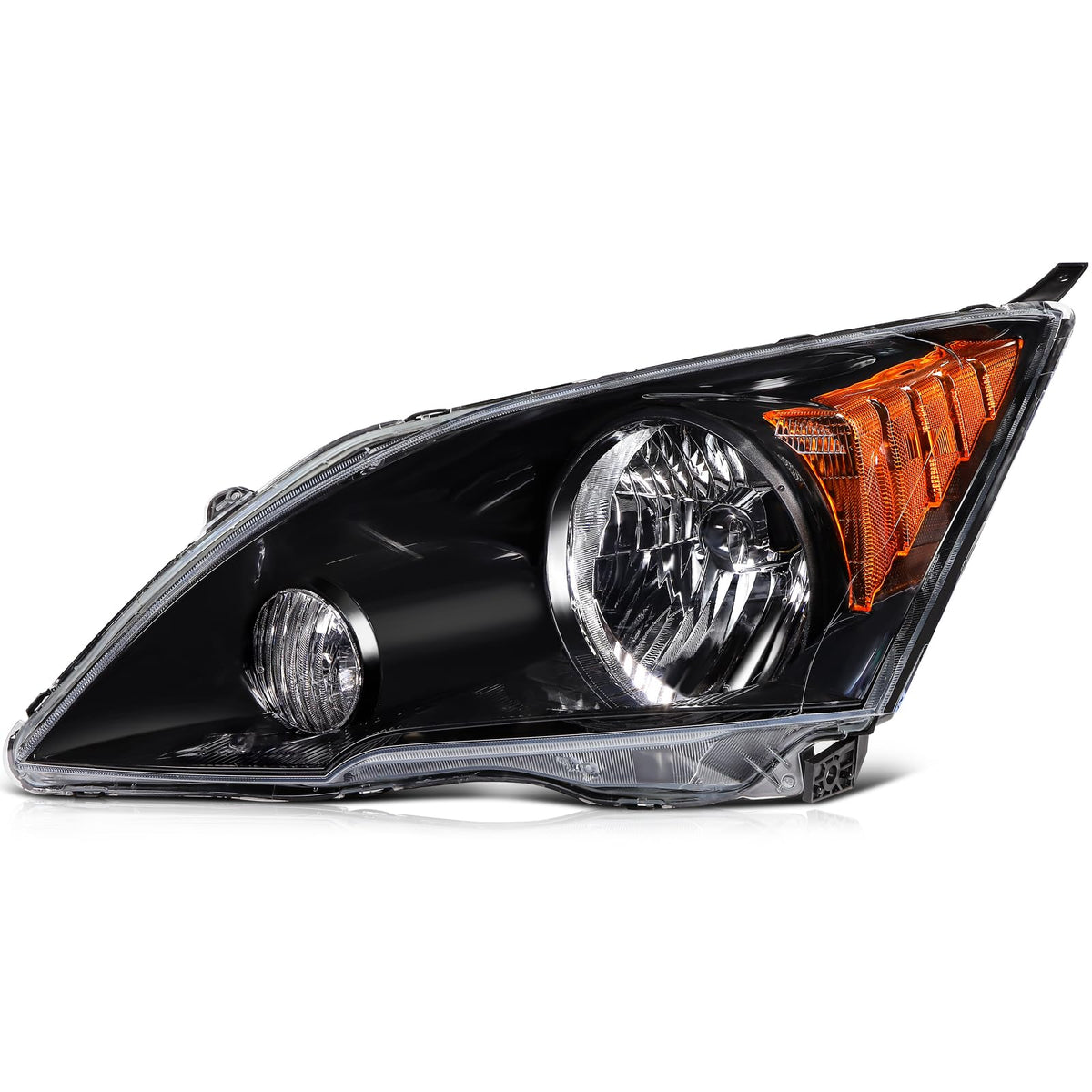 Chrome Housing Clear Corner Headlight Assembly G9415