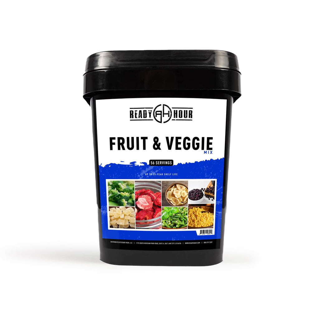 Fruit & Veggie Mix Freeze-Dried Food 56 Servings H45754