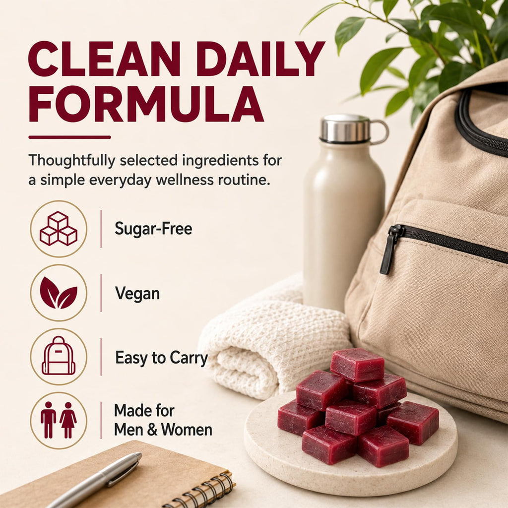 Beet Chews with L-CoQ10 & Grape Seed B4093