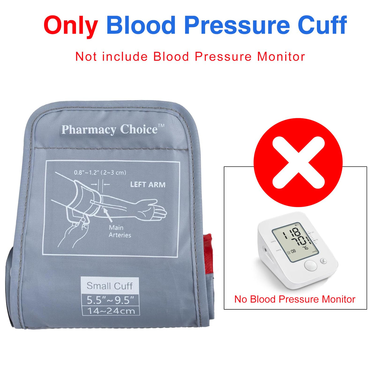 Small Blood Pressure Cuff 5.5"-9.5" S113724