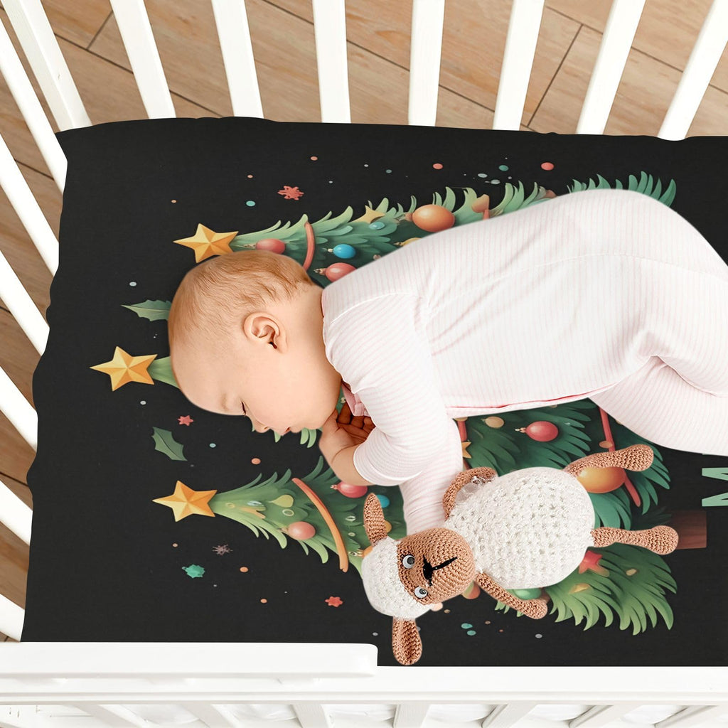 Soft Breathable Stretchy Microfiber Crib Sheets Q5963