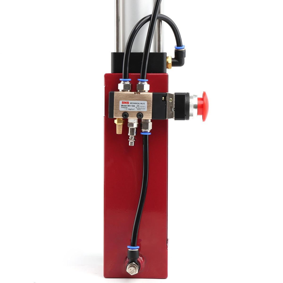 Aluminum Can Crusher Heavy Duty 12 Oz. and 16 Oz. Red A5503
