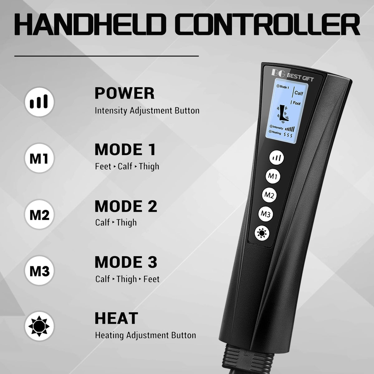 Air Compression Massager with Heat P103942