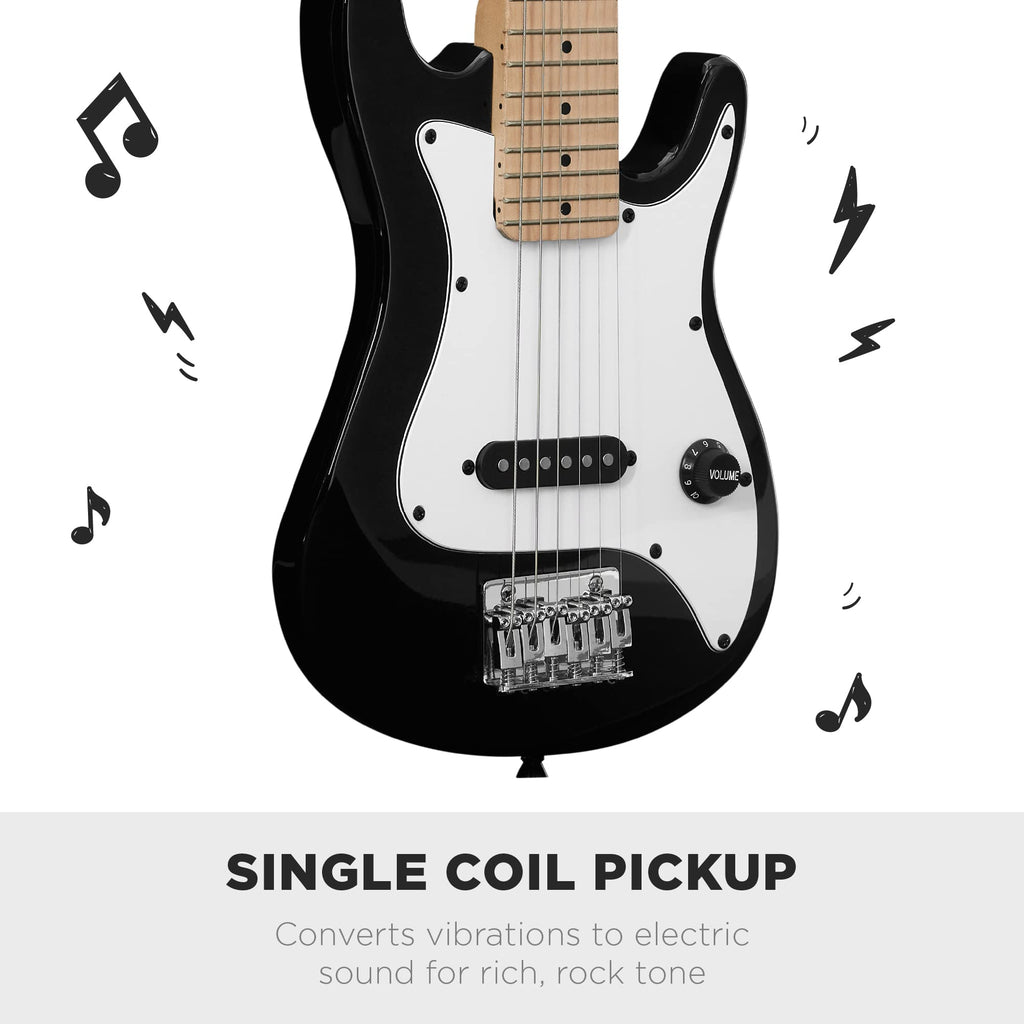 30in Kids Electric Guitar Starter Kit with Amplifier J17826