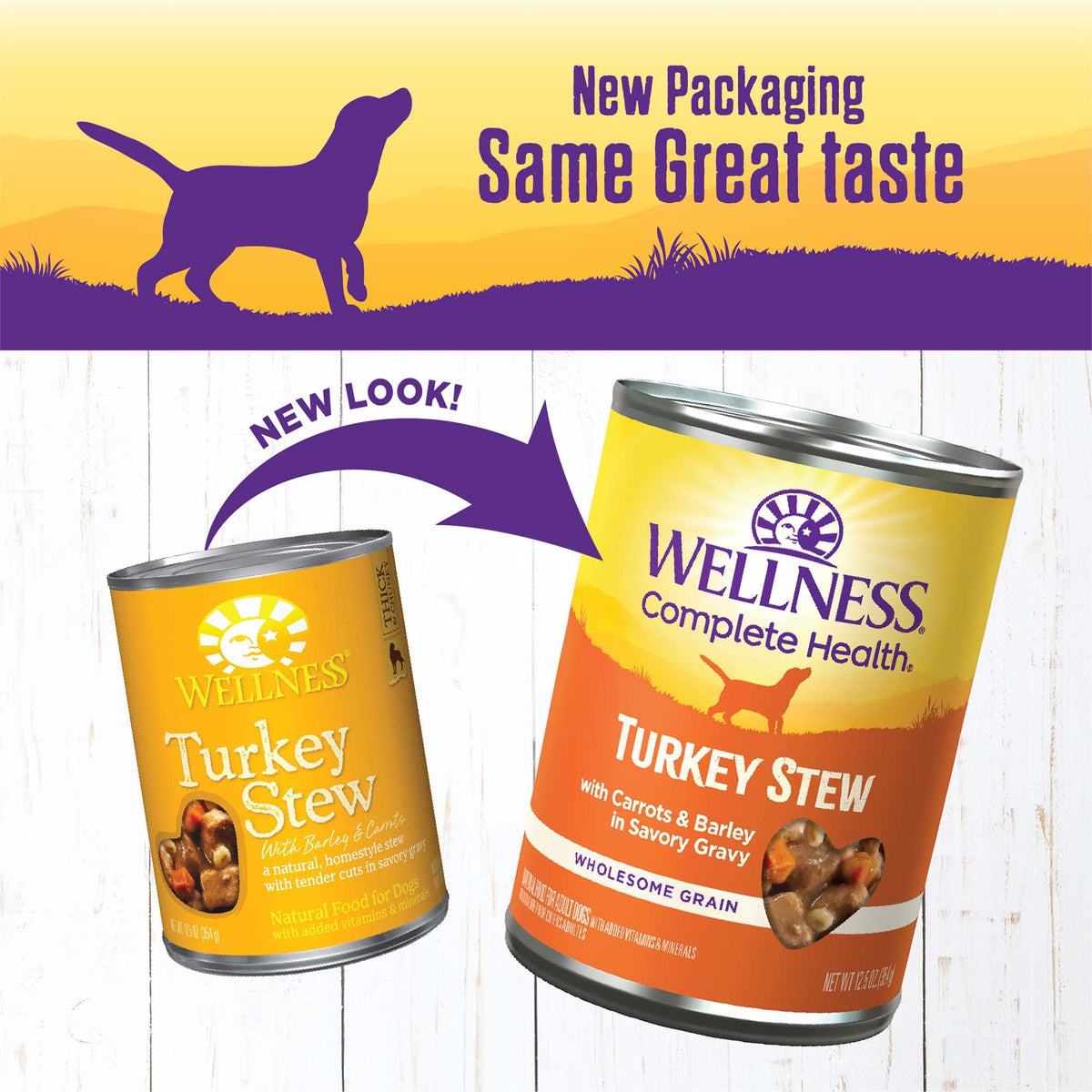 Grain Free Turkey Recipe Canned Wet Dog Food, 12.5 oz, Pack of 12 Cans U74926