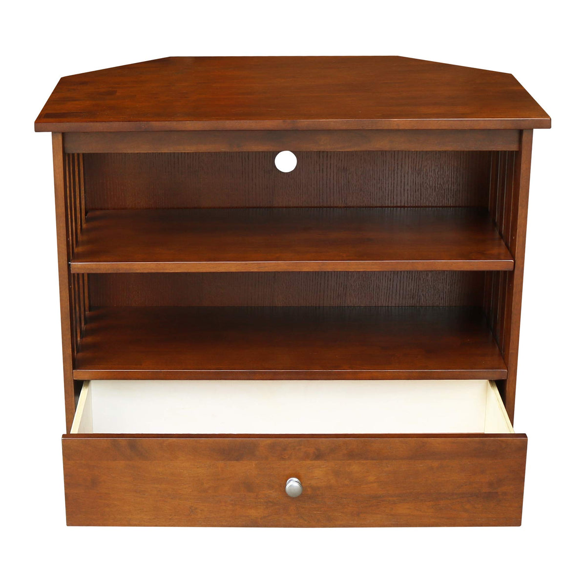Solid Wood Corner TV Stand S2121