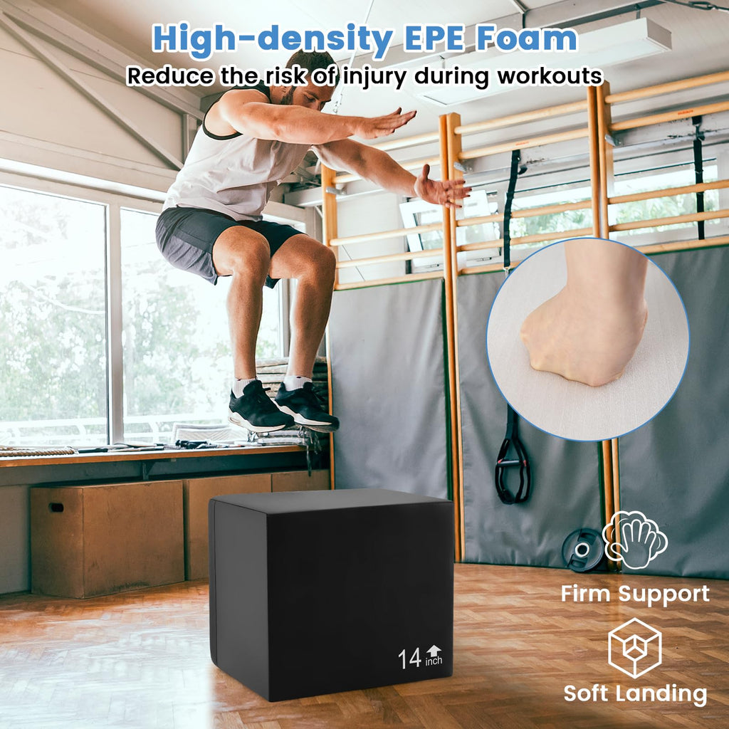 3 in 1 Foam Plyometric Jump Box L6692