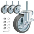 Set of 4 Stem Casters with Brake G304321
