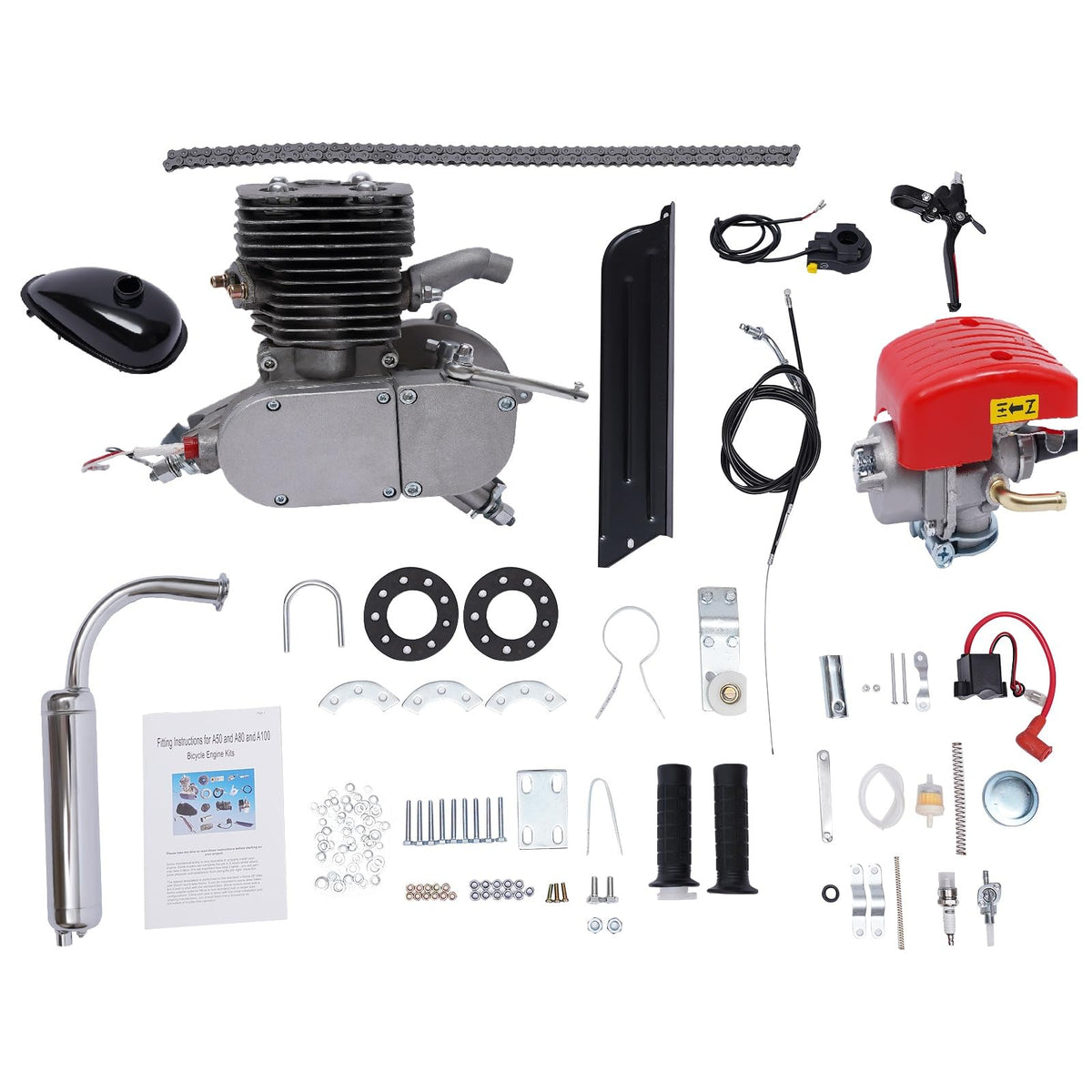 2-Stroke 100CC Bicycle Engine Kit L225